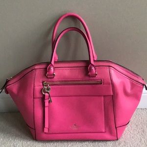 Rare Hot Pink Kate Spade Handbag - image 1